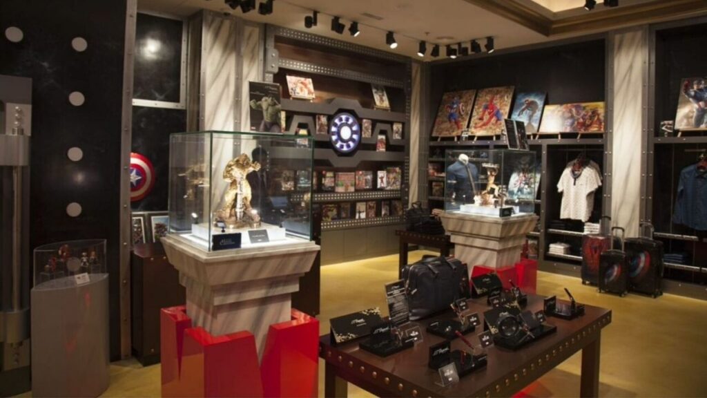 Marvel Vault Store at IMG Worlds of Adventure