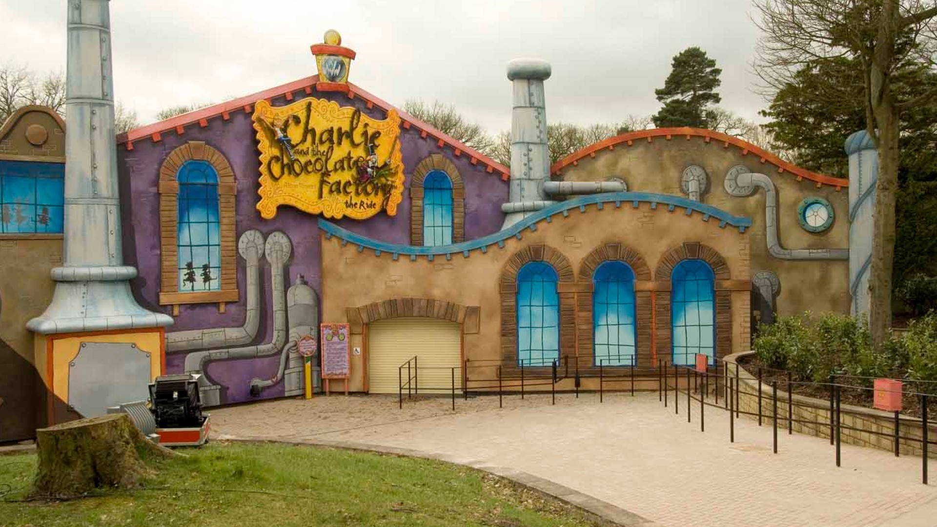 Charlie and the Chocolate Factory Theme Park Ride