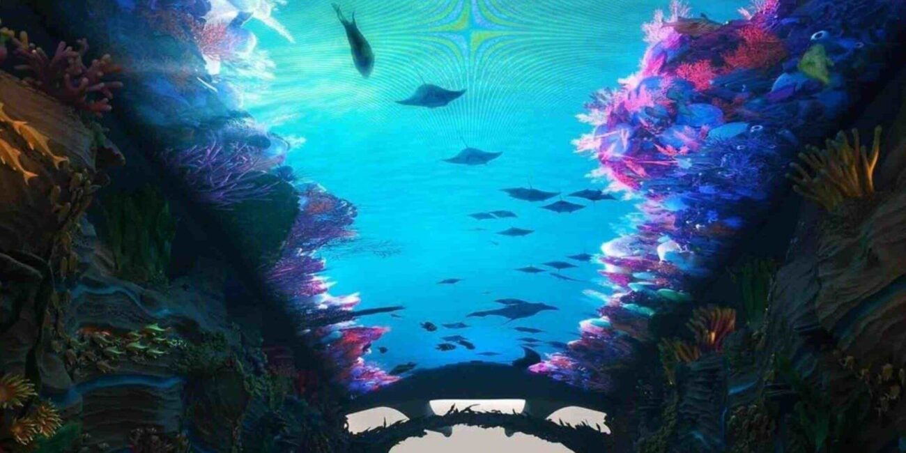 Chimelong Ocean Kingdom media tunnel