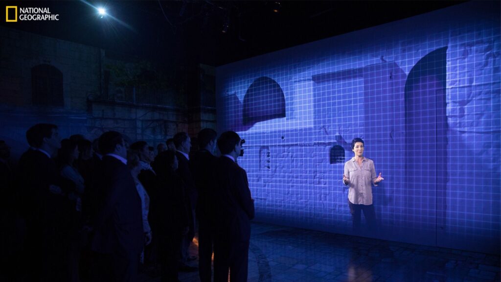 Projection Mapping at National Geographic Museum