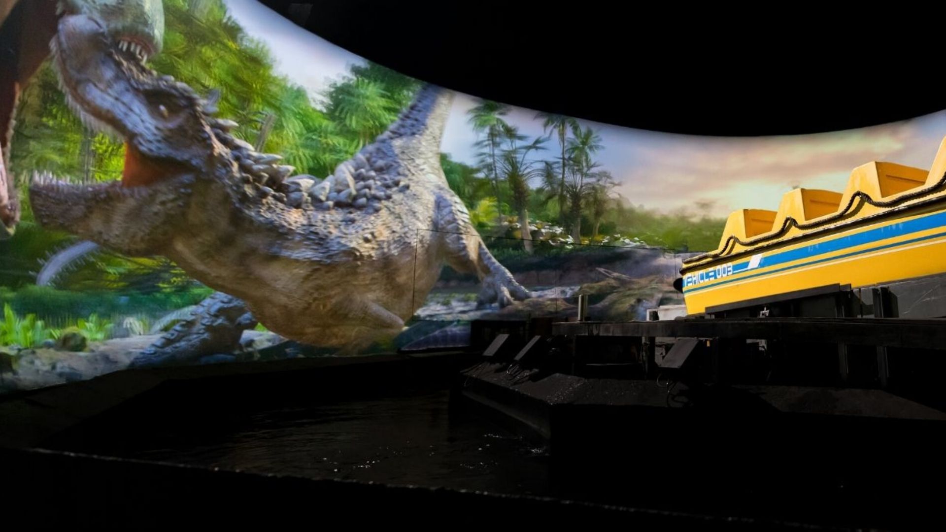 Jurassic Island Theme Park Ride
