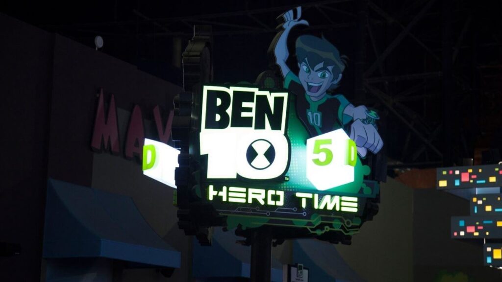 Ben 10 5D Theater at IMG Worlds of Adventure Entrance