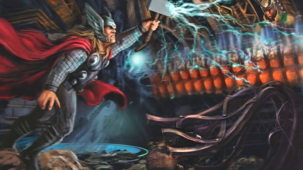 Thor Theme Park Attraction